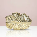 Leaf Sculpture Clutch Bag