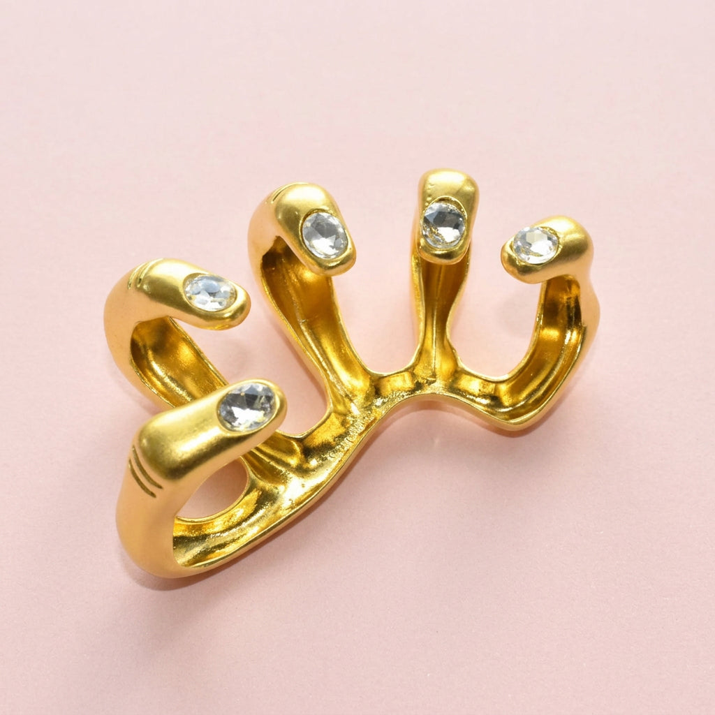 Anello Statement Hand In Hand