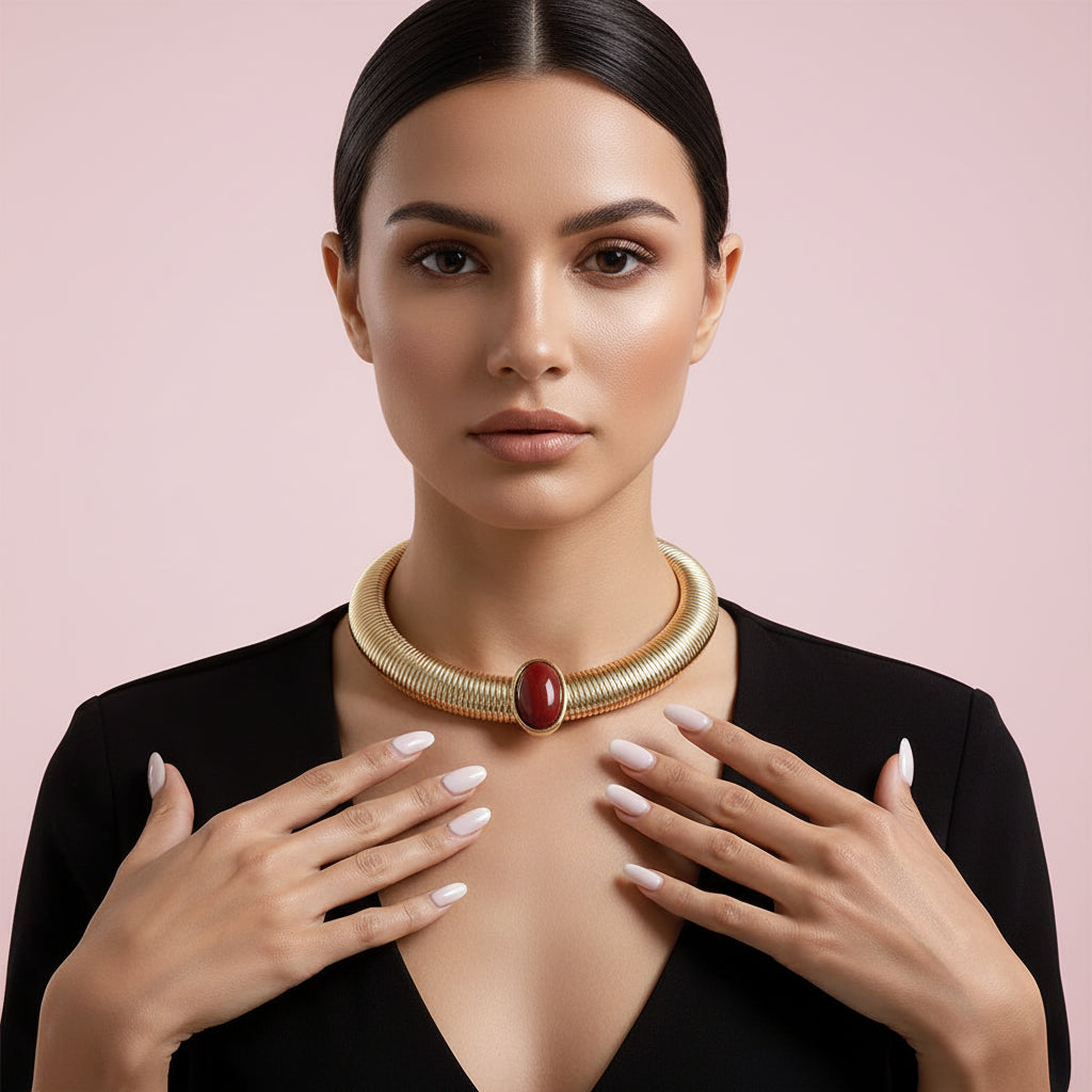Stone Chocker Necklace