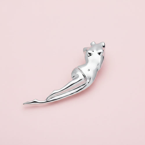 Body Silhouette Brooch