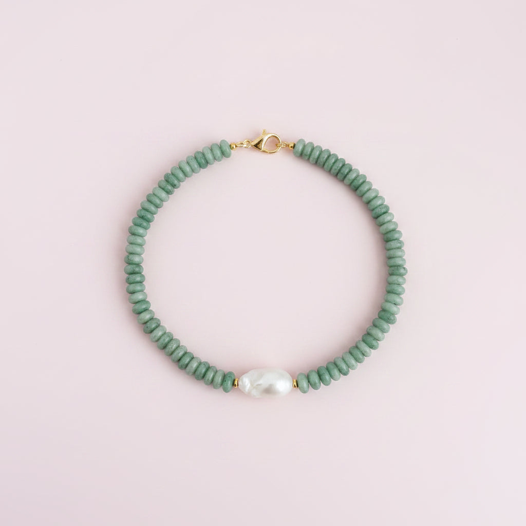 Pearl Natural Stones Beads Necklace