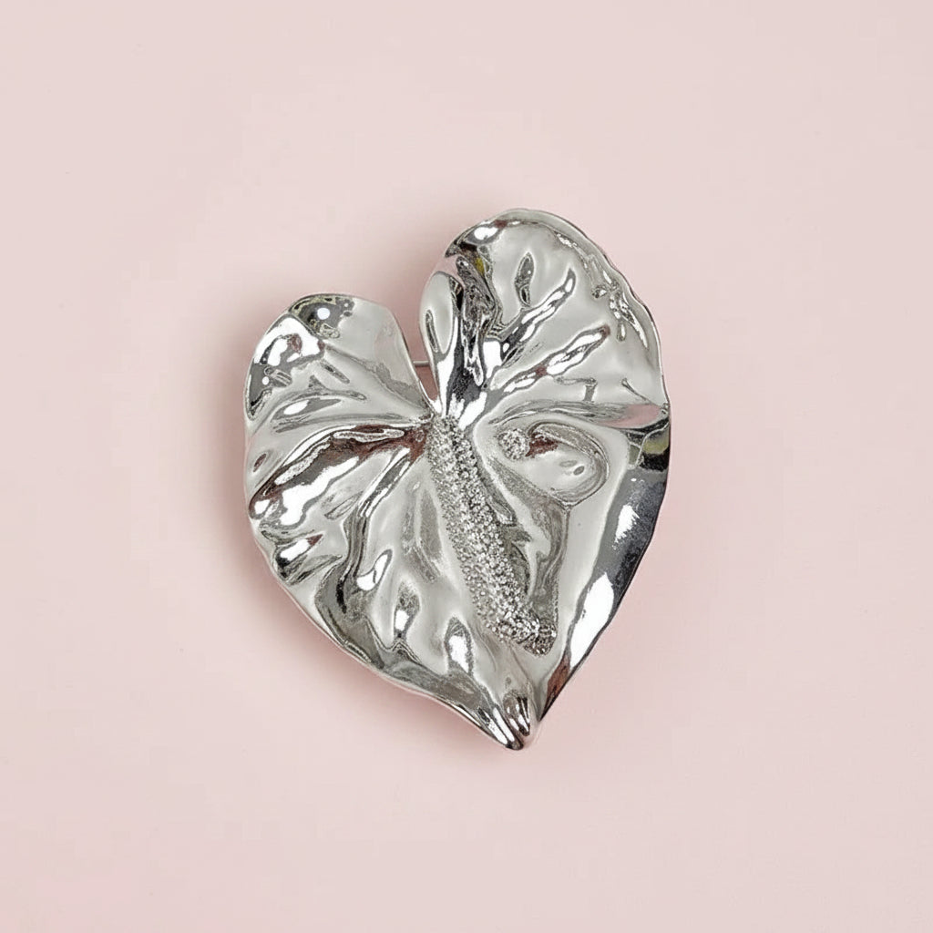 Flower Leaf Brooch