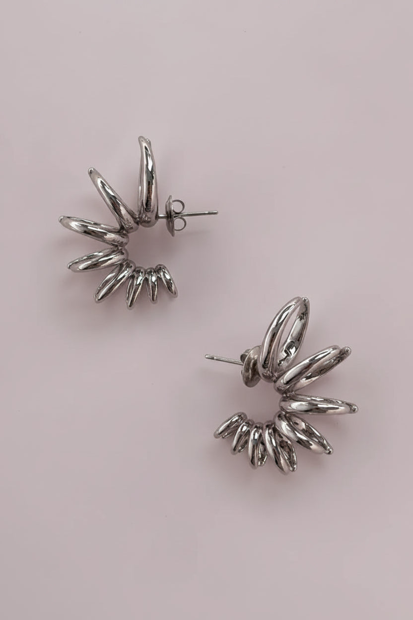 Sculptural Curved Earrings