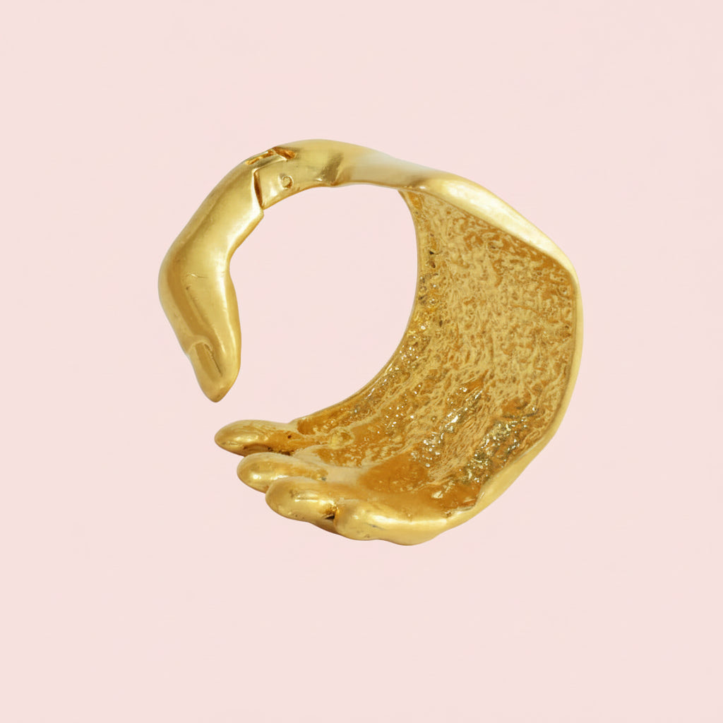 Surrealist Hand Hold Bracelet
