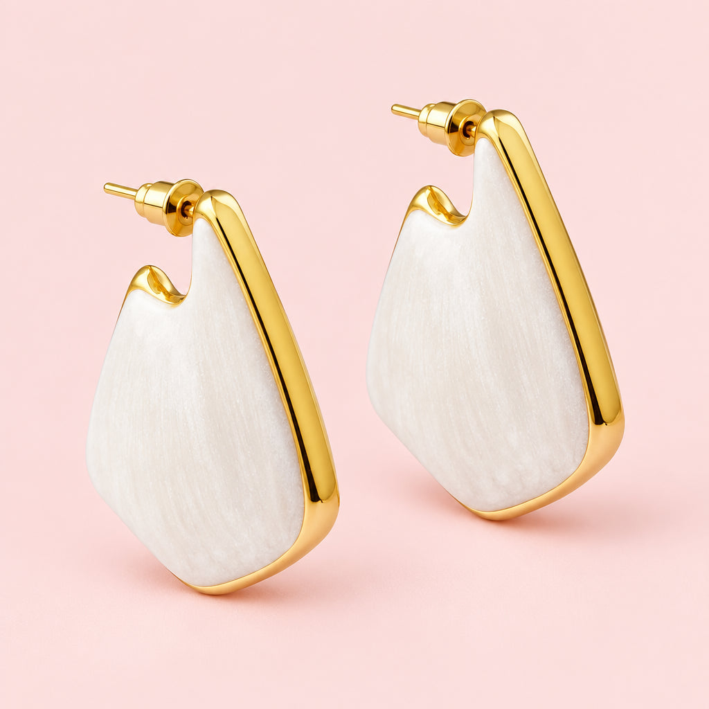Geometric Sculptural Earrings