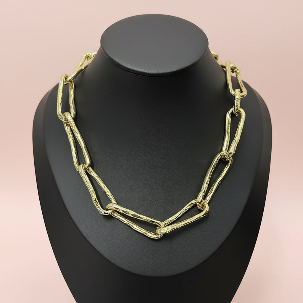 Irregular Chain Choker Necklace
