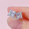 Princess cut lab diamond