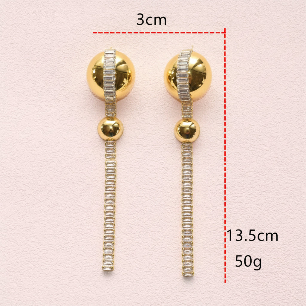 Ball Dangle Earrings