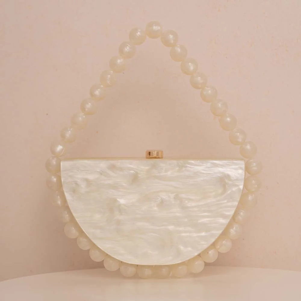 Beaded Acrylic Bag
