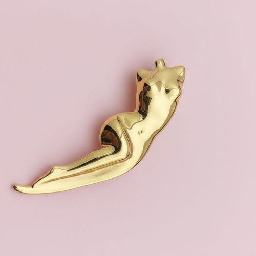 Body Silhouette Brooch