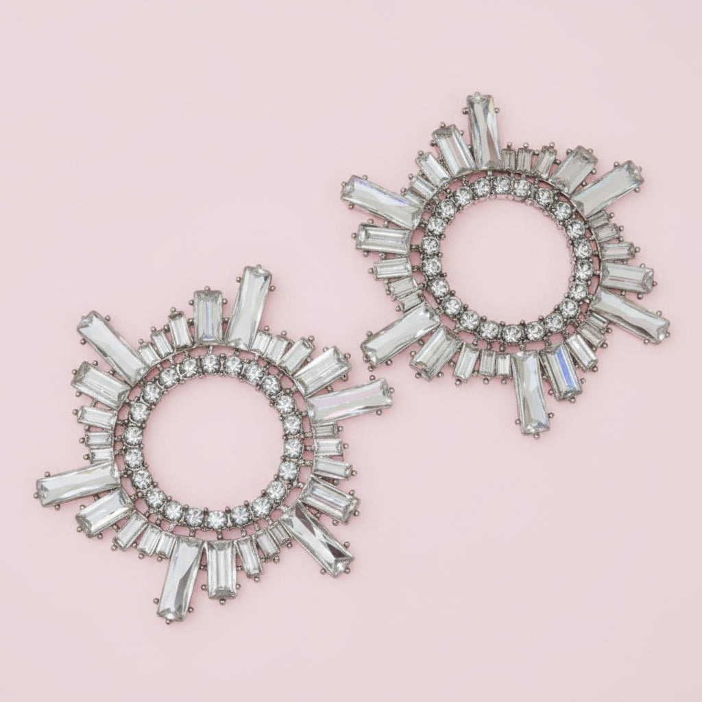Rhinestone Sunshine Earrings