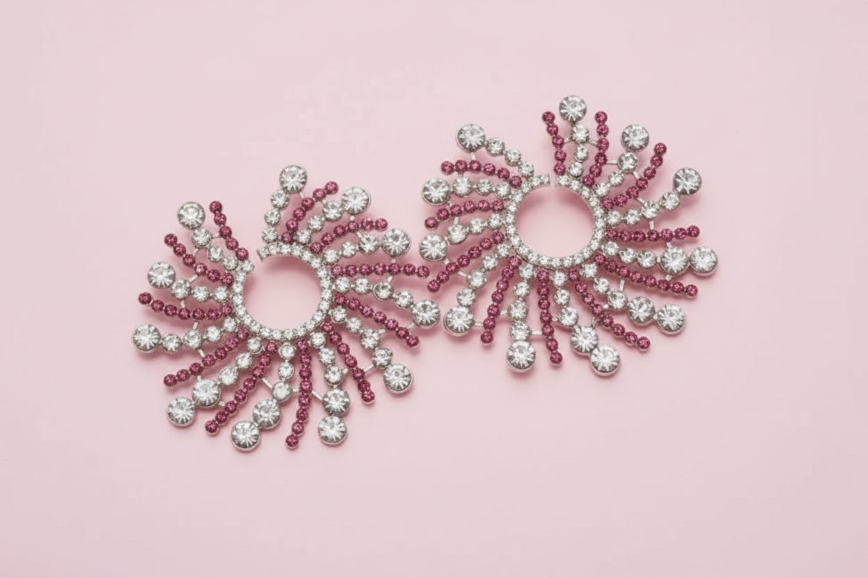 Rhinestone Sunny Earrings