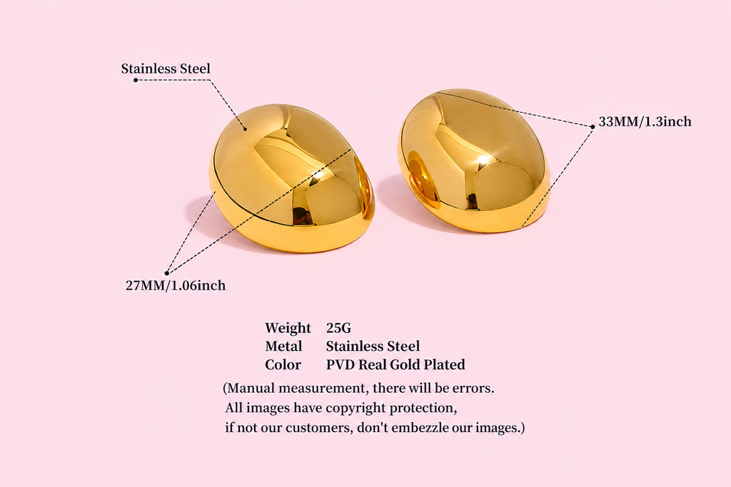 Oval Earrings