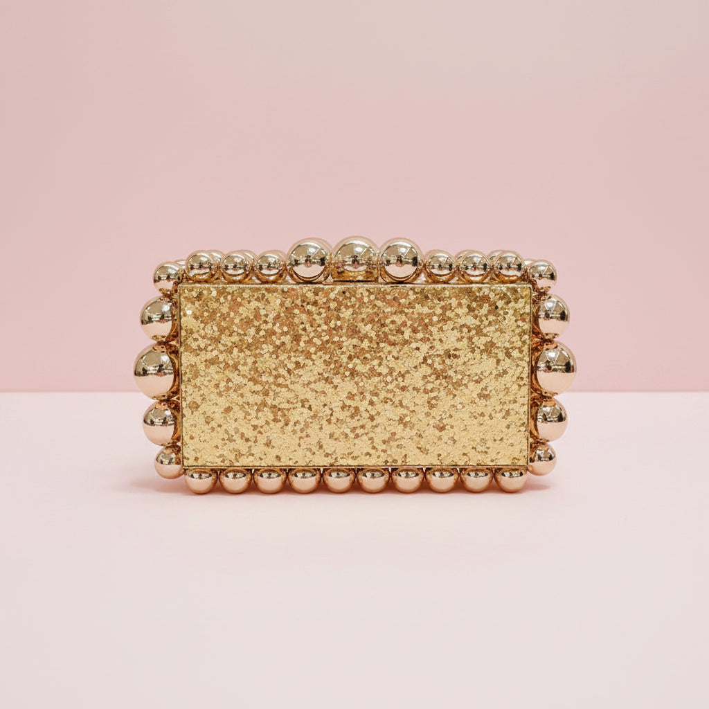 Bubbles Acrylic Clutch Bag