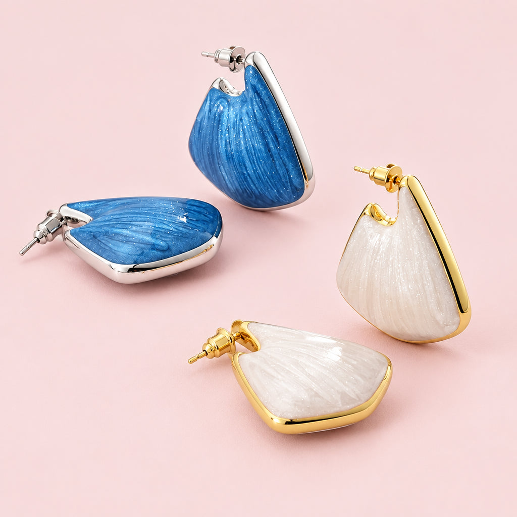 Geometric Sculptural Earrings