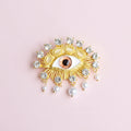 Evil Eye Brooch