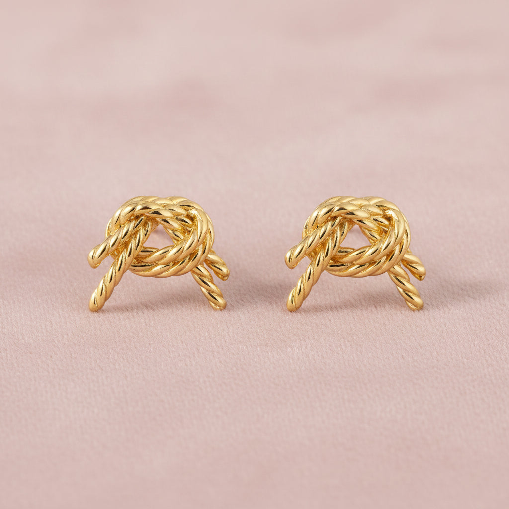 Knot  Small Earrings