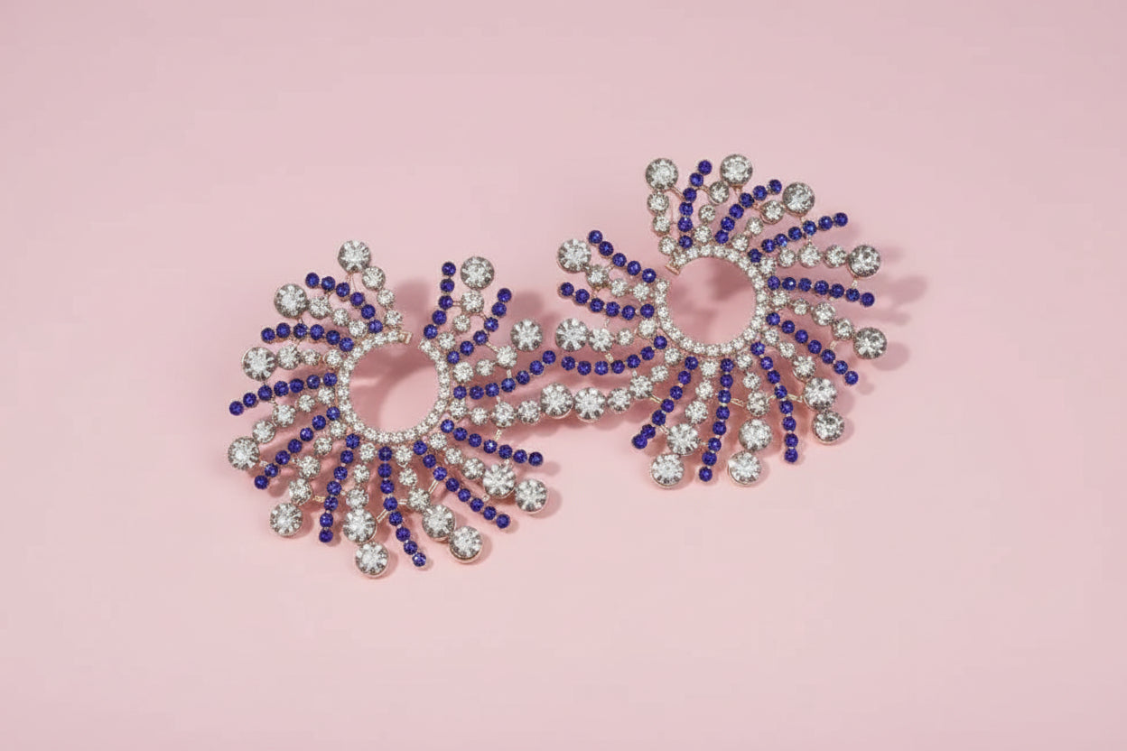 Rhinestone Sunny Earrings