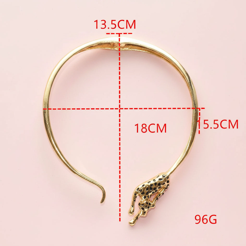 Leopard Chocker Necklace