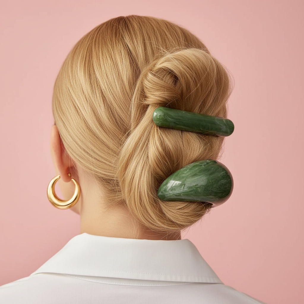 Acrylic U-shaped Resin Hair Bands