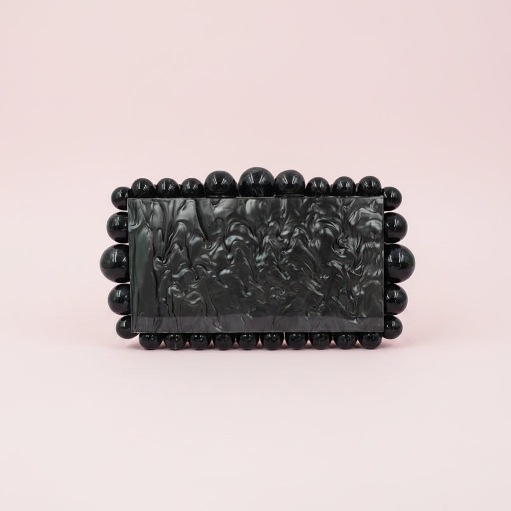 Bubbles Acrylic Clutch Bag