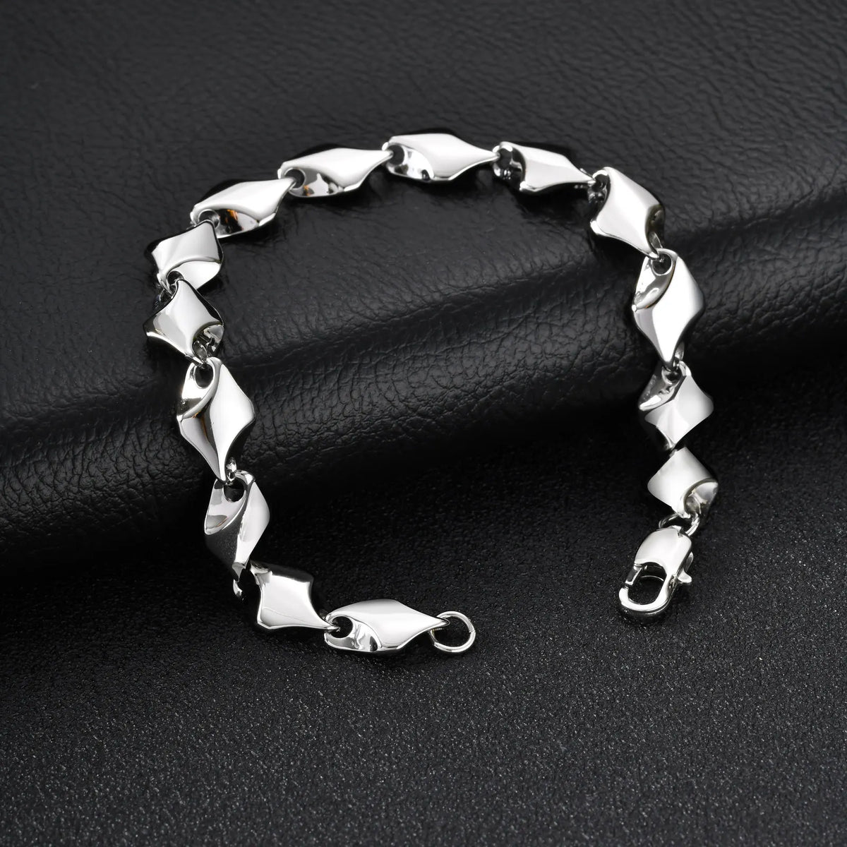 Geometric Chain Bracelet