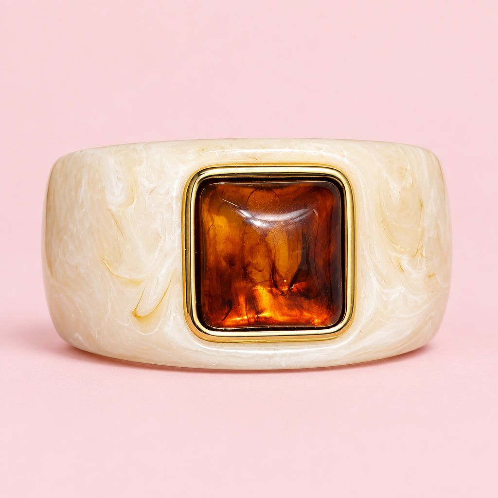 Chunky Resin Stone Bracelet