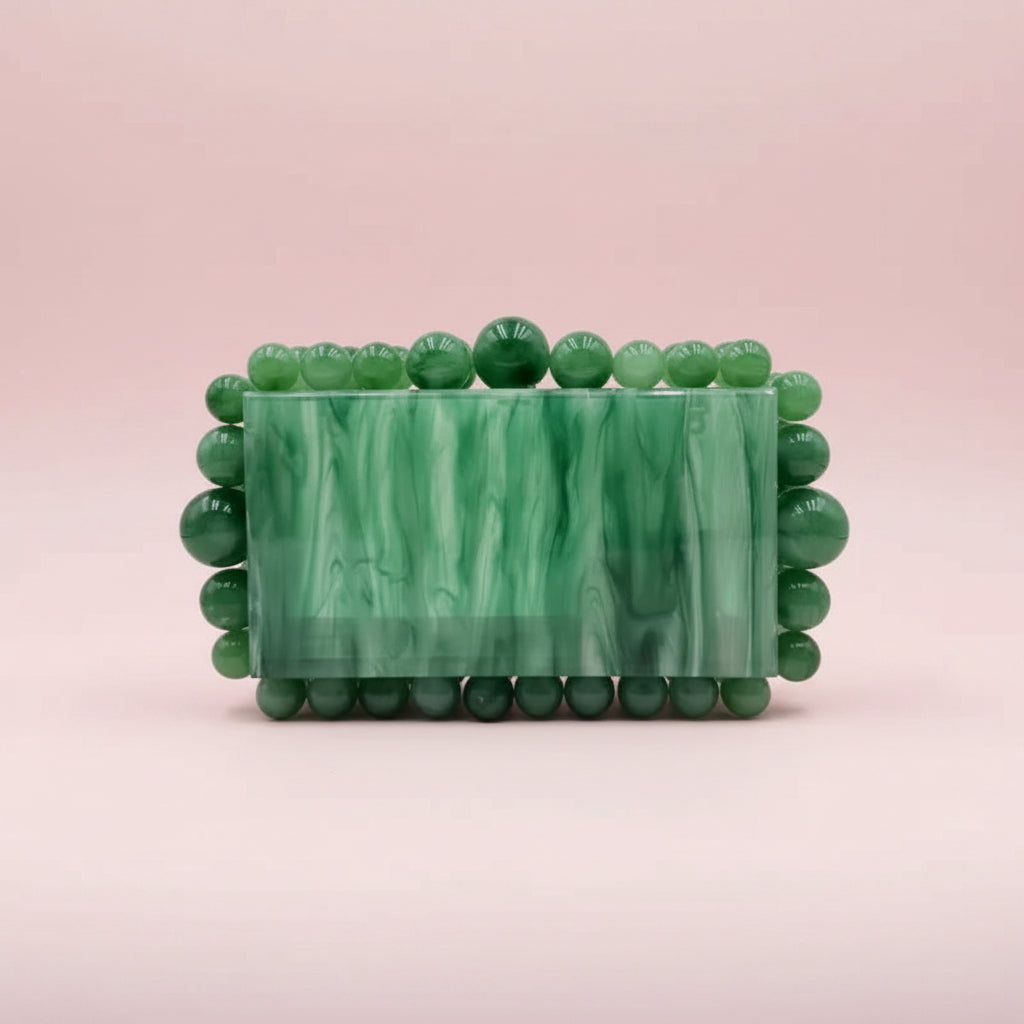 Bubbles Acrylic Clutch Bag