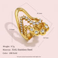 Waves Ring