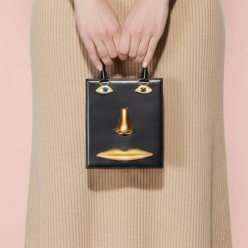 Bolsa con elementos faciales