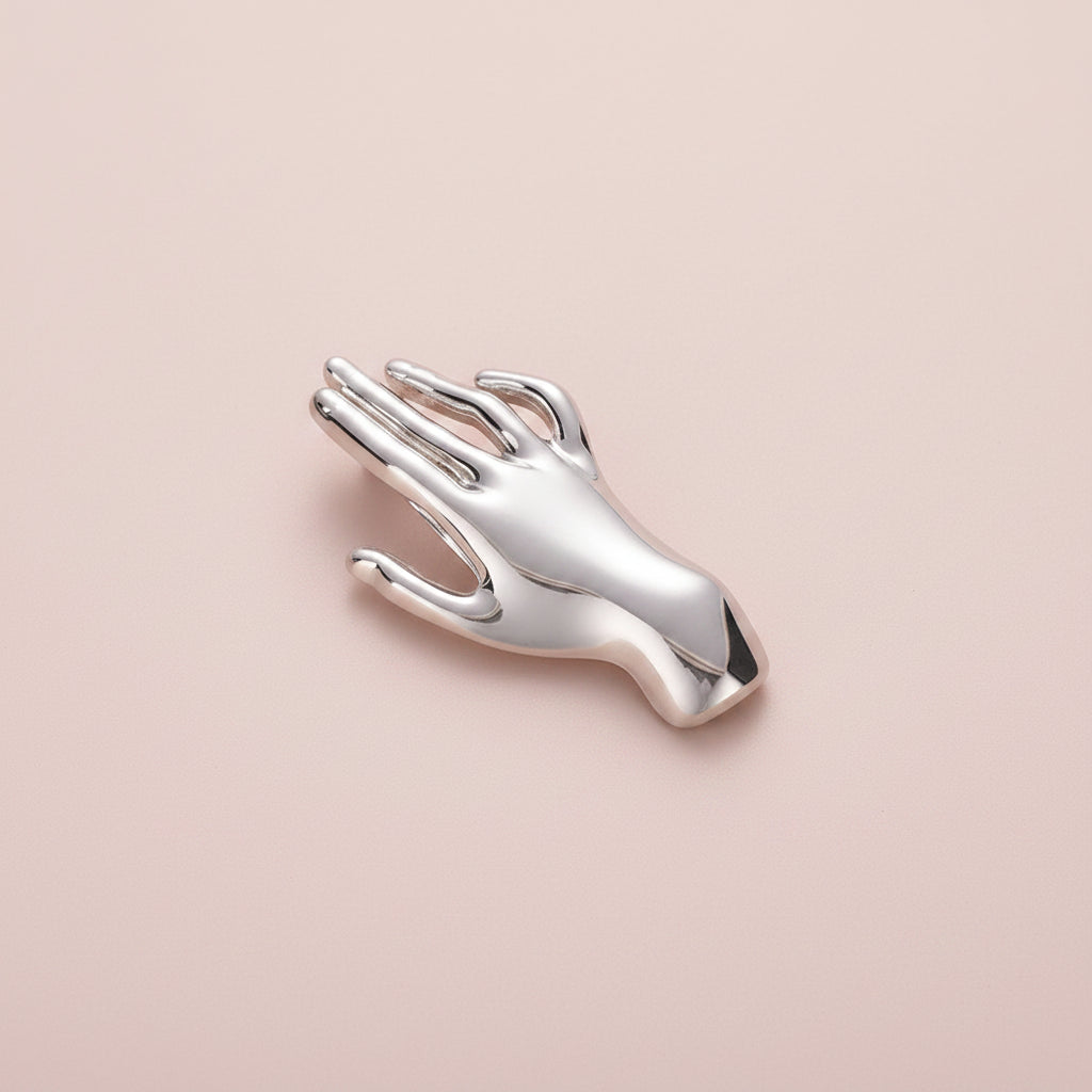 Hand Pin Brooch