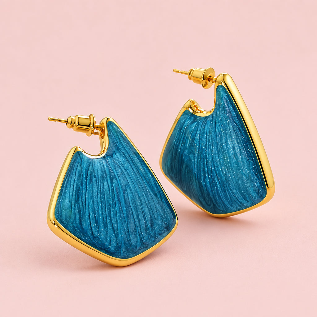Geometric Sculptural Earrings