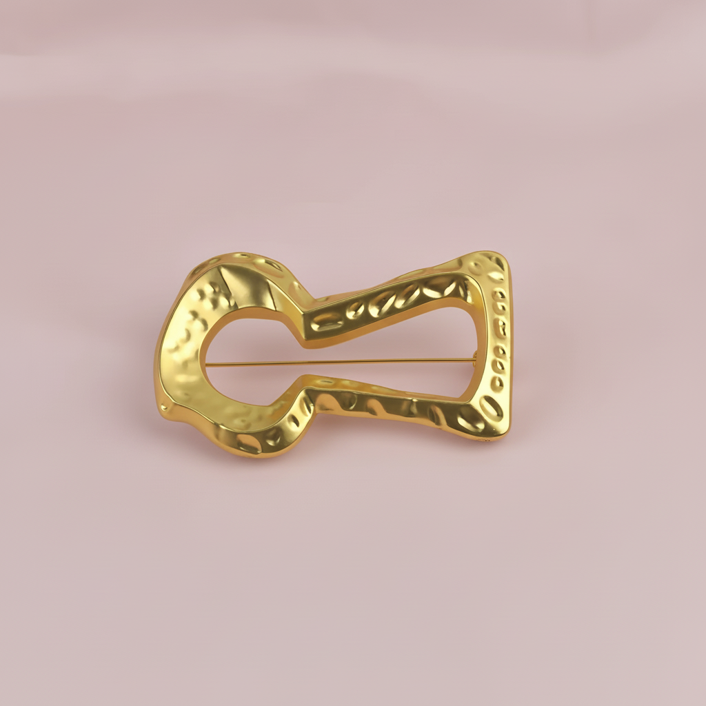 Keyhole Pin Brooch